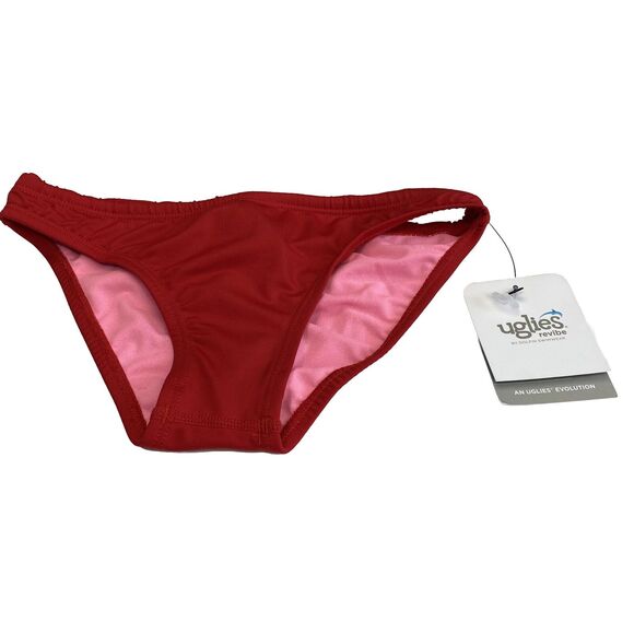 small reversible‎ dolfin brand uglies swim bottoms Women’s Red Beach Pool - Picture 1 of 16